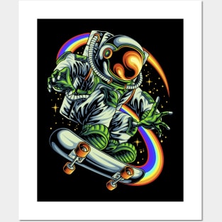 SKATENAUT | Astronaut pro skater Posters and Art